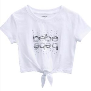Bebe Knot-Front Tee Size 3T